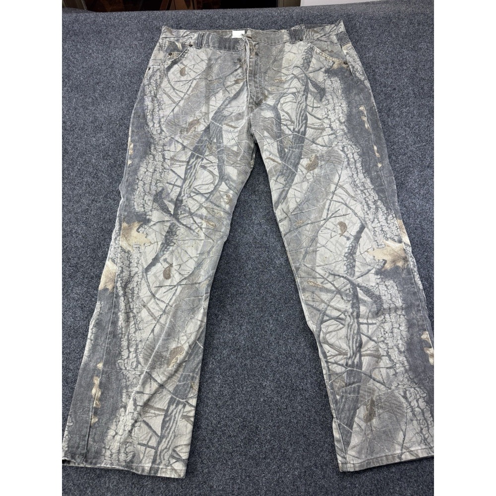 Duxbak Realtree Camo Jeans 42x32 Made in Mexico Outdoor Hunting Workwear Pants‎